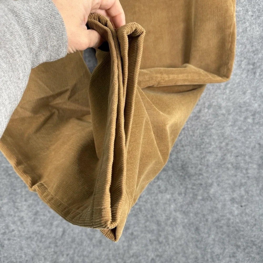Castaway Nantucket Island Mens 42x30 Brown Tan Pinwale Corduroy Pants‎ Preppy